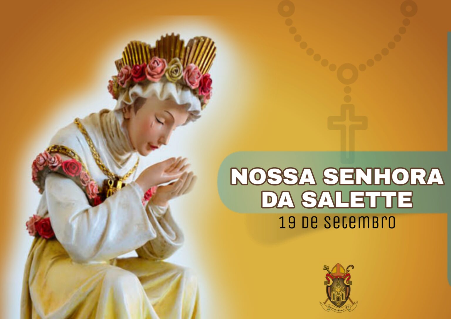 19 De Setembro Nossa Senhora Da Salette Diocese De Ipameri 8157