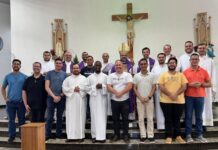 Semana Missionária em Rio Quente-GO – Seminaristas da Etapa Configurativa da Diocese de São João da Boa Vista-SP
